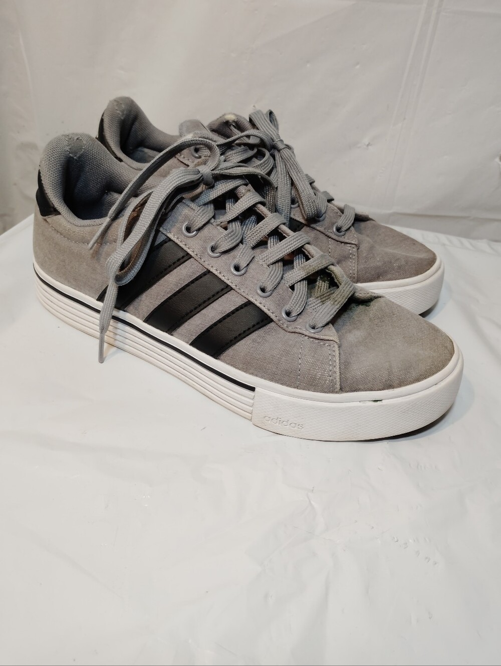 Size 7 - adidas Daily 4.0 Grey Black